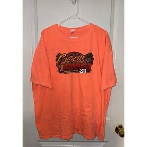 Cruisin The Coast T-Shirt Bright Orange Women's Size 2XL